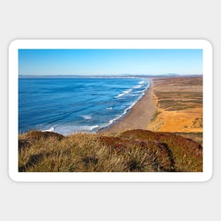 Point Reyes Coastal Scenery Sticker